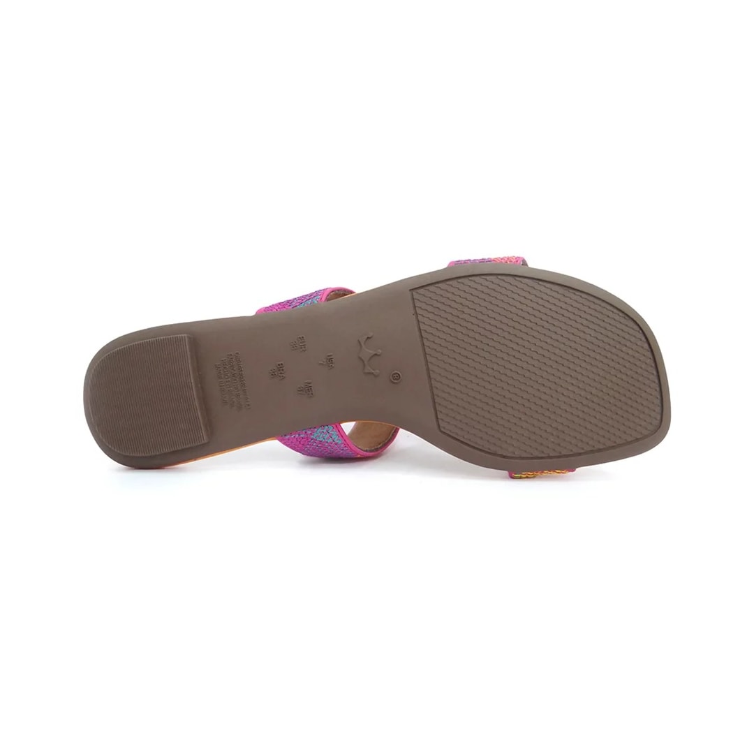 Chinelo Valentina Rasteira 233105 Flamingo