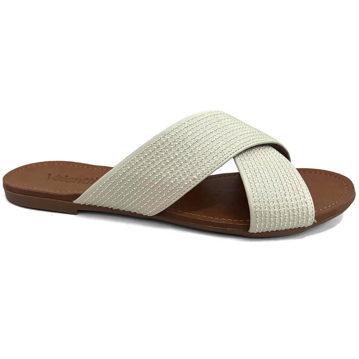 Chinelo Valentina Rasteira 272176 Off White Chinelo Valentina Rasteira 272176 Off White