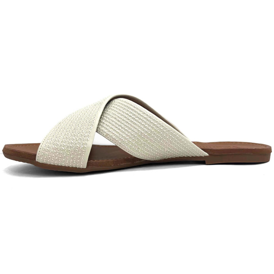 Chinelo Valentina Rasteira 272176 Off White