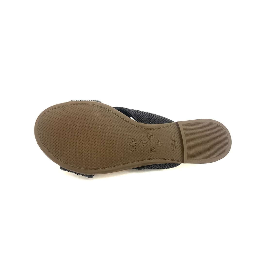 Chinelo Valentina Rasteira 272176 Preto