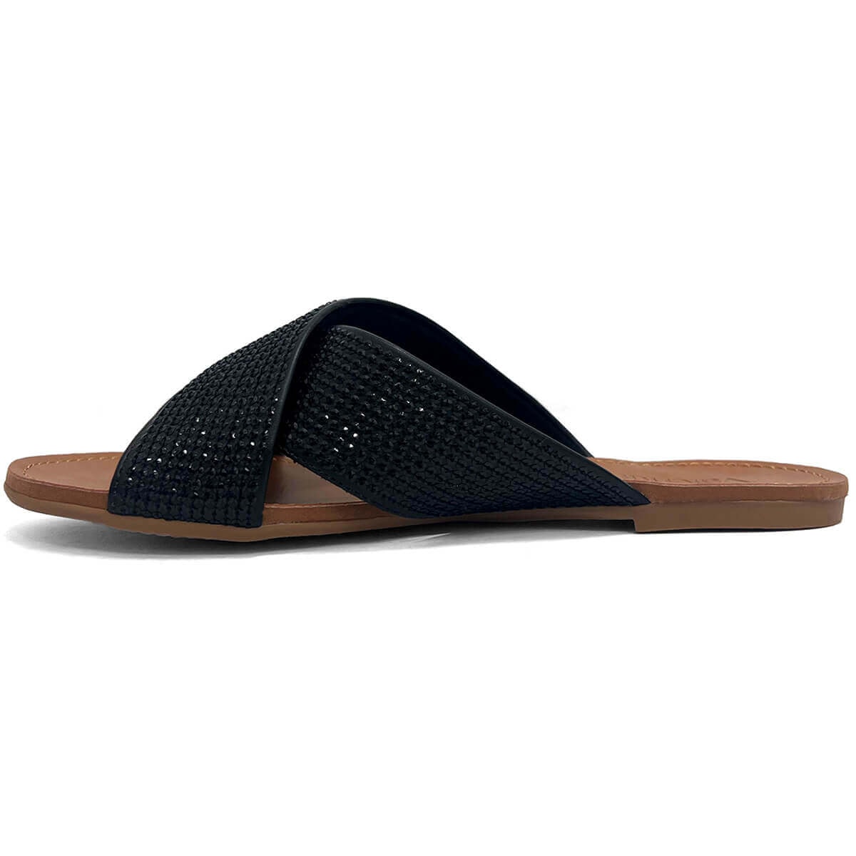 Chinelo Valentina Rasteira 272176 Preto Brilho Chinelo Valentina Rasteira 272176 Preto Brilho