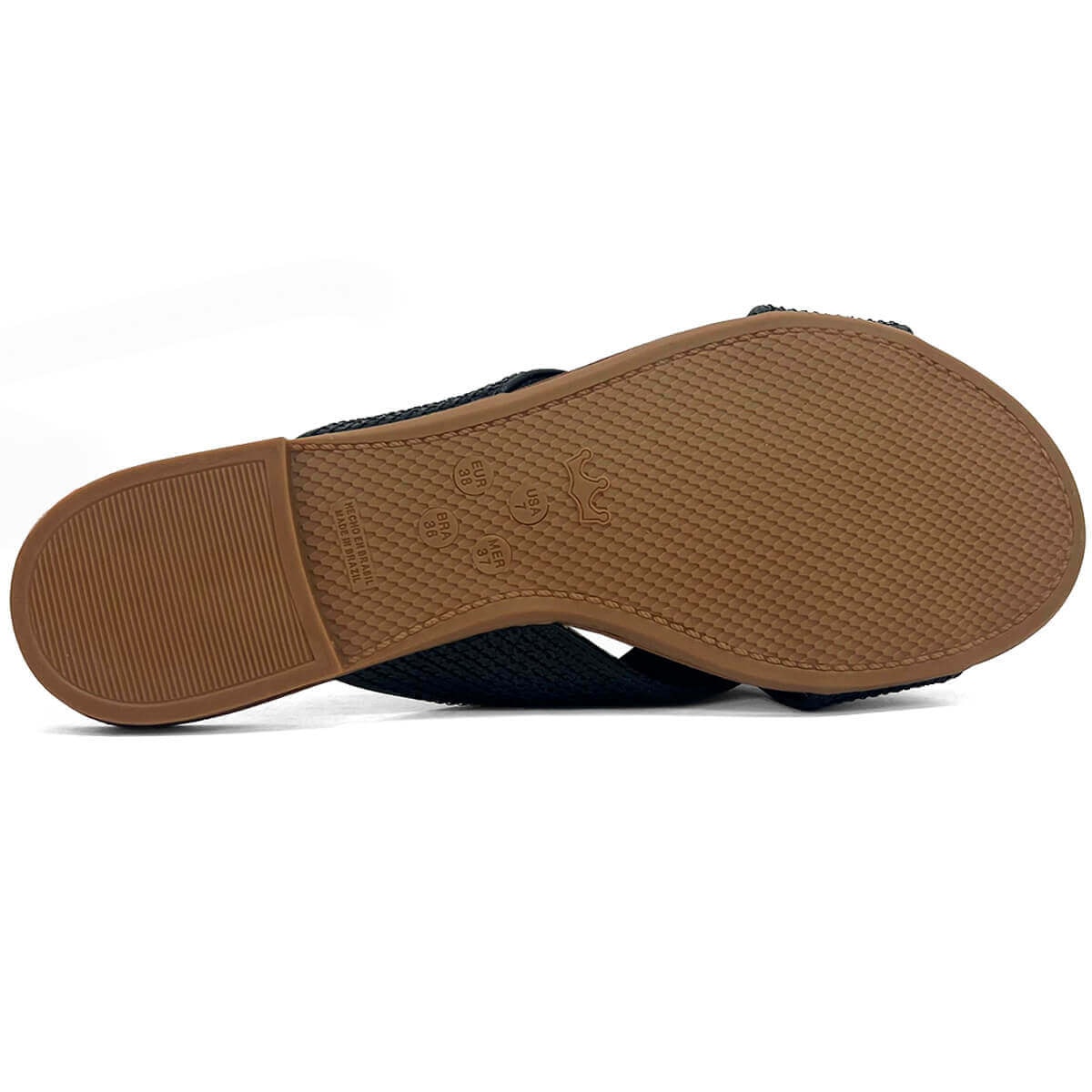 Chinelo Valentina Rasteira 272176 Preto Brilho Chinelo Valentina Rasteira 272176 Preto Brilho
