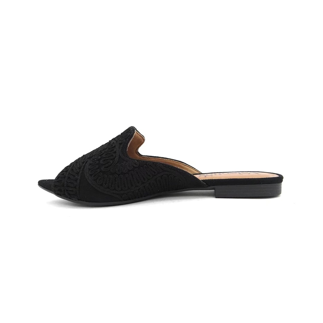 Chinelo Valentina Rasteira 371374 Preto