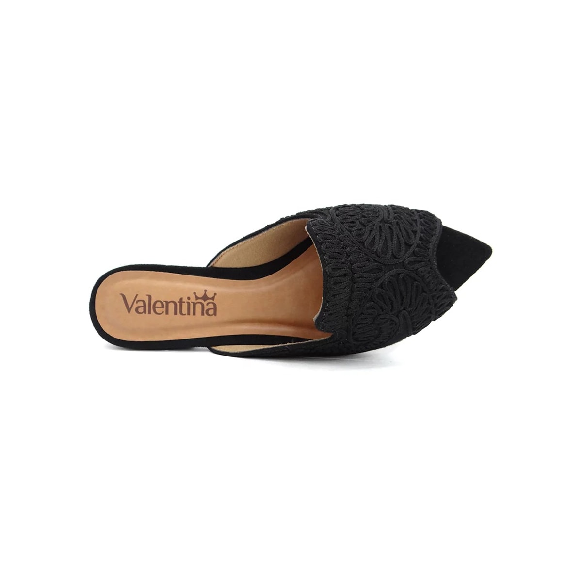 Chinelo Valentina Rasteira 371374 Preto Chinelo Valentina Rasteira 371374 Preto