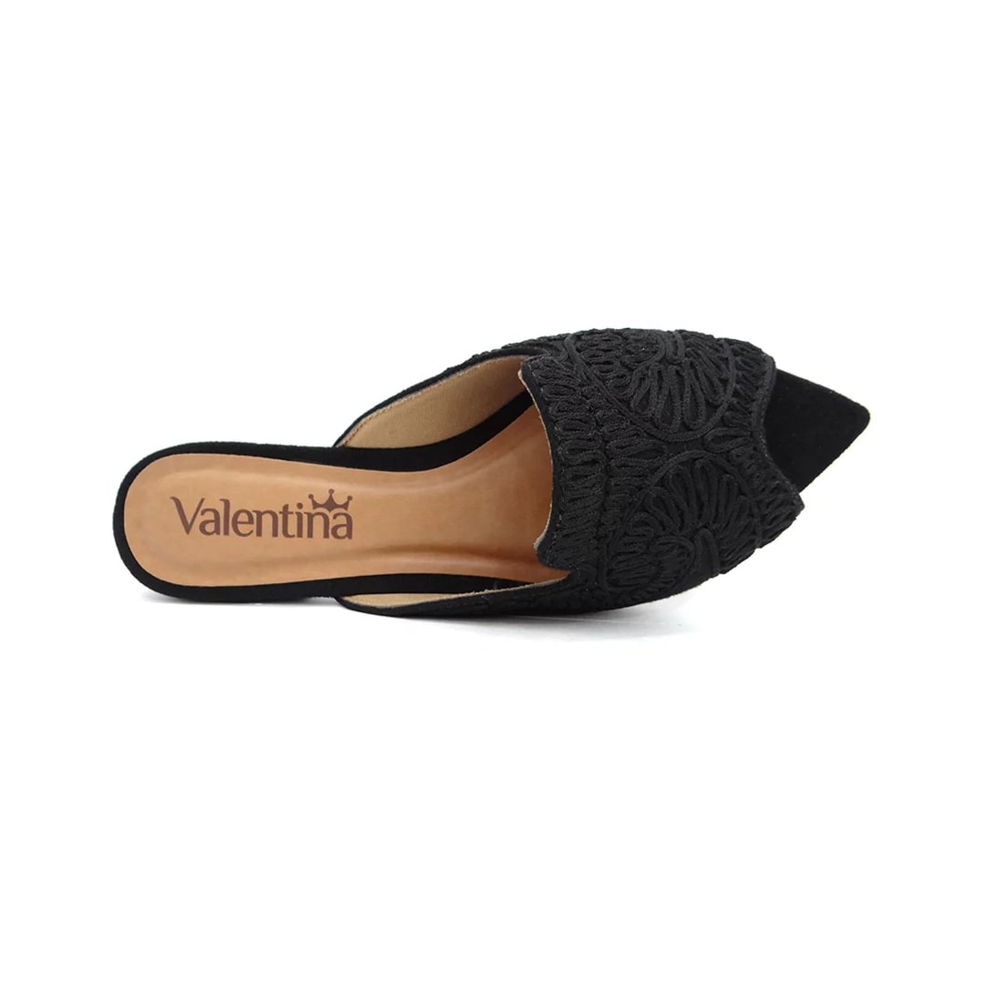 Chinelo Valentina Rasteira 371374 Preto Chinelo Valentina Rasteira 371374 Preto
