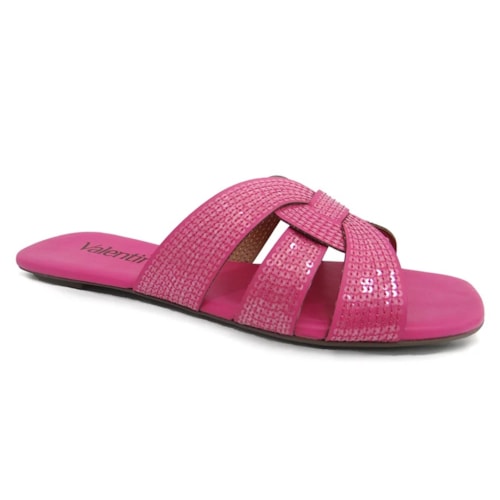 Chinelo Valentina Rasteira Feminina 233118 Flamingo