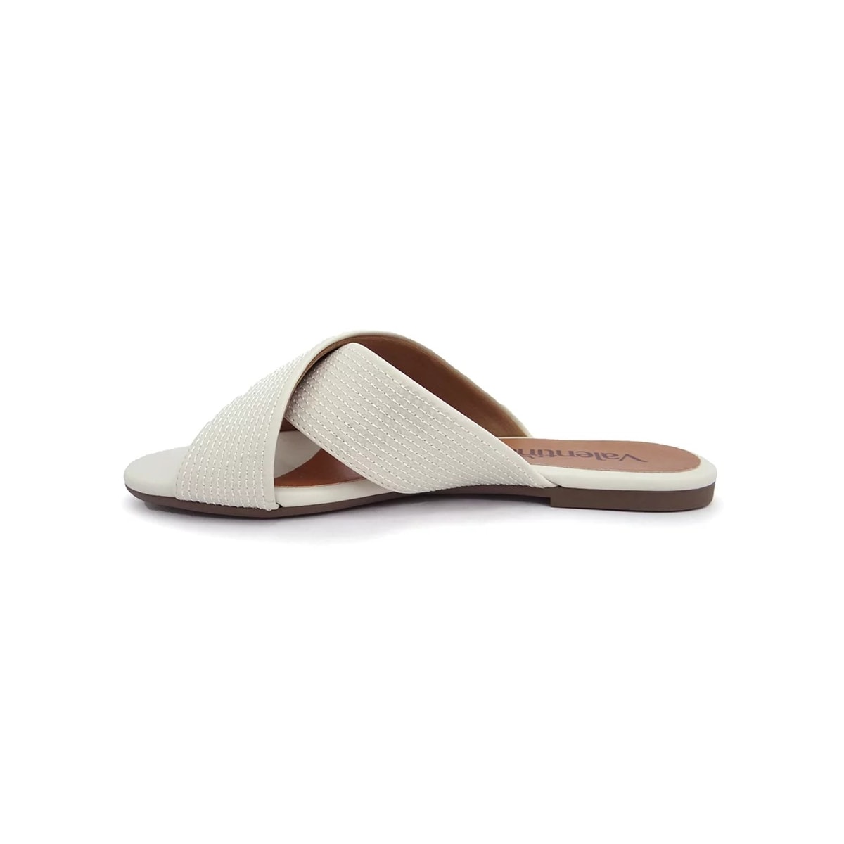 Chinelo Valentina Rasteira Feminina 272086 Off White Chinelo Valentina Rasteira Feminina 272086 Off White