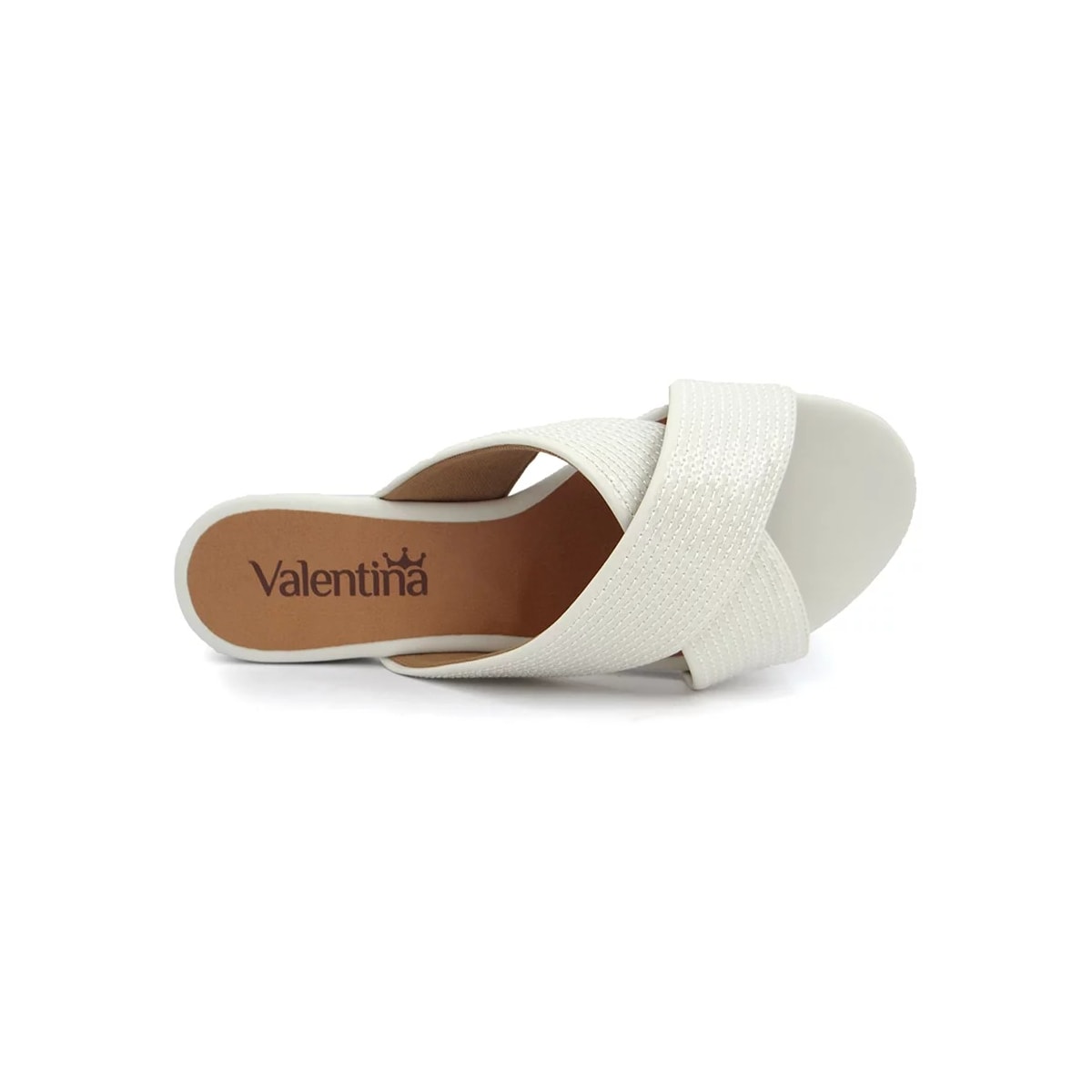 Chinelo Valentina Rasteira Feminina 272086 Off White Chinelo Valentina Rasteira Feminina 272086 Off White