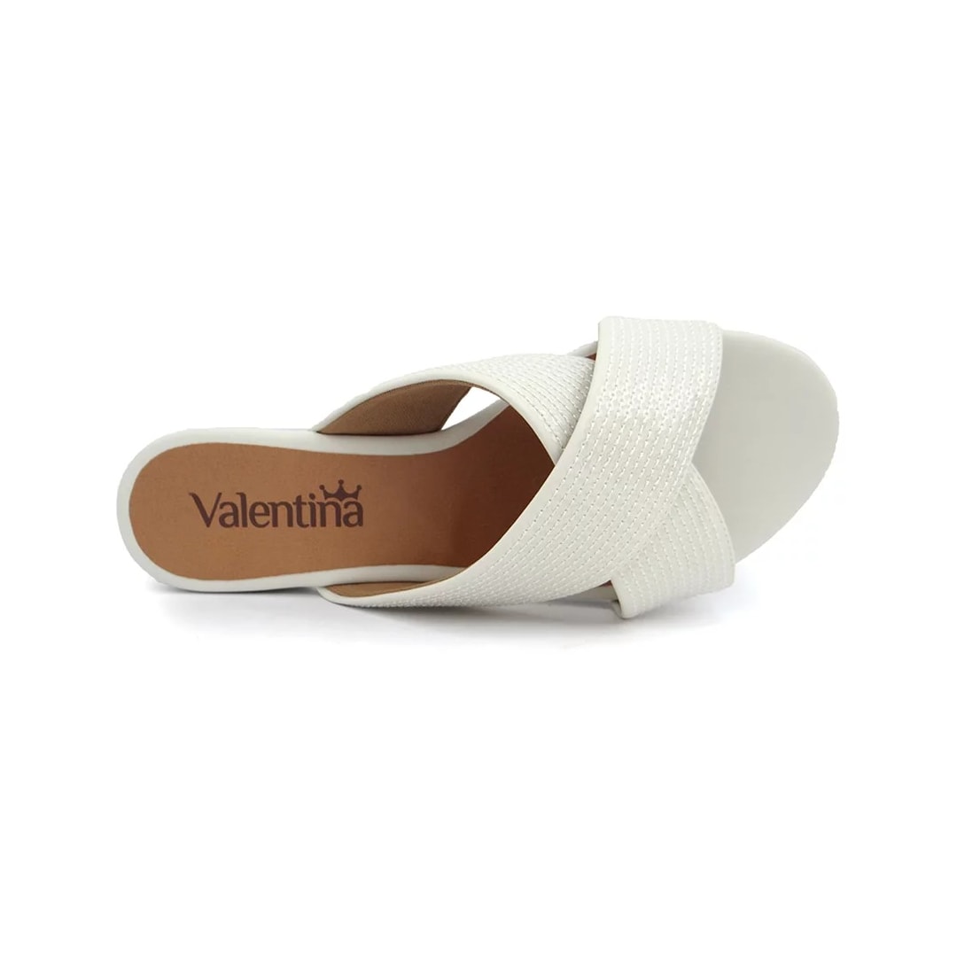 Chinelo Valentina Rasteira Feminina 272086 Off White Chinelo Valentina Rasteira Feminina 272086 Off White