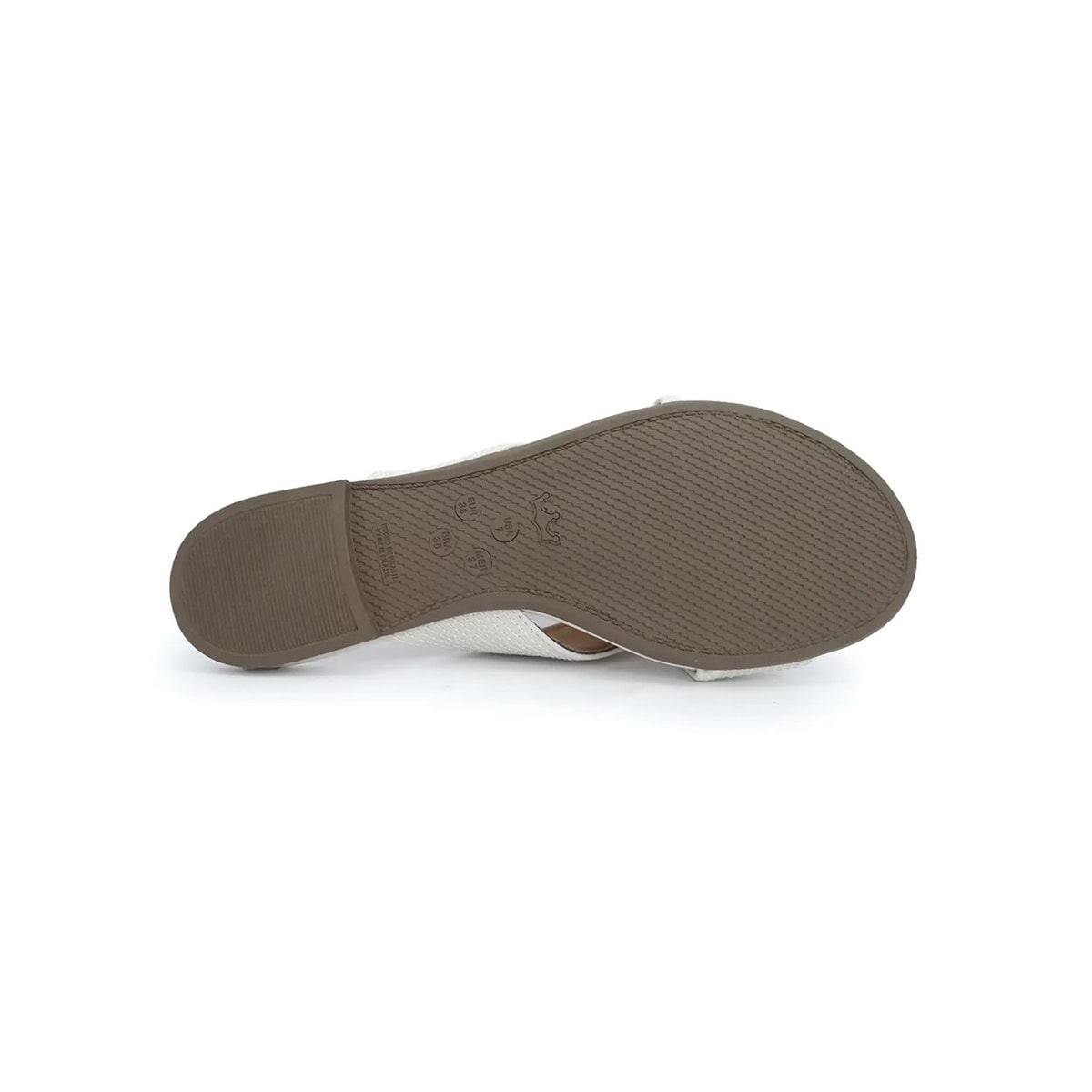 Chinelo Valentina Rasteira Feminina 272086 Off White