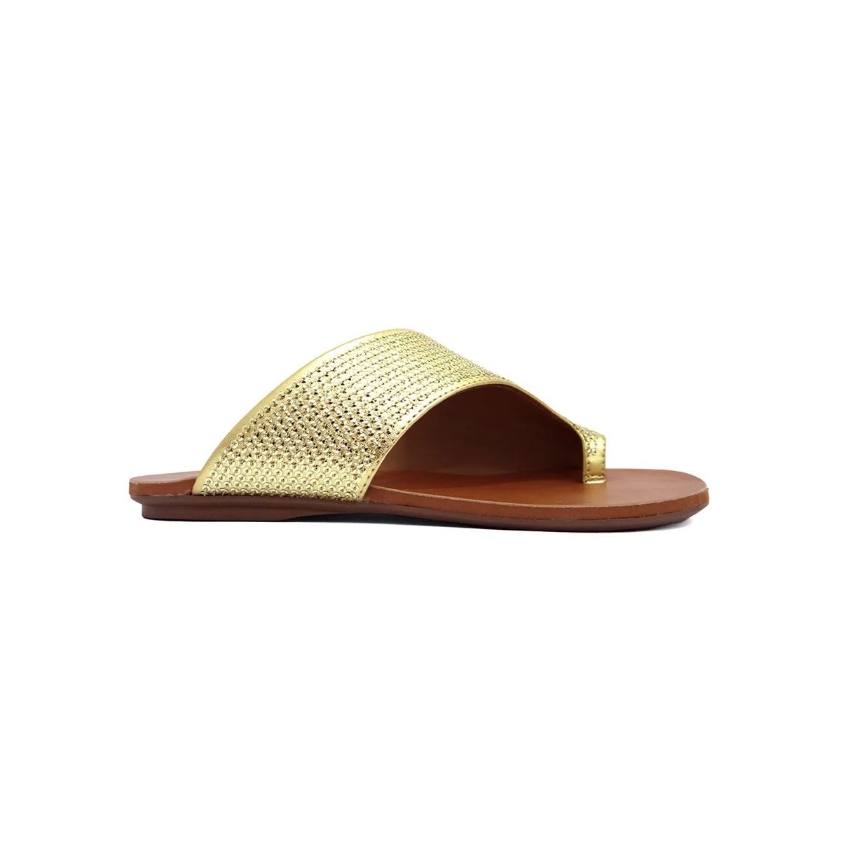 Chinelo Valentina Rasteira Feminino 23068 Ouro Chinelo Valentina Rasteira Feminino 23068 Ouro