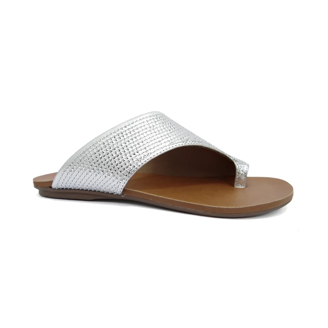 Chinelo Valentina Rasteira Feminino 23068 Prata Chinelo Valentina Rasteira Feminino 23068 Prata