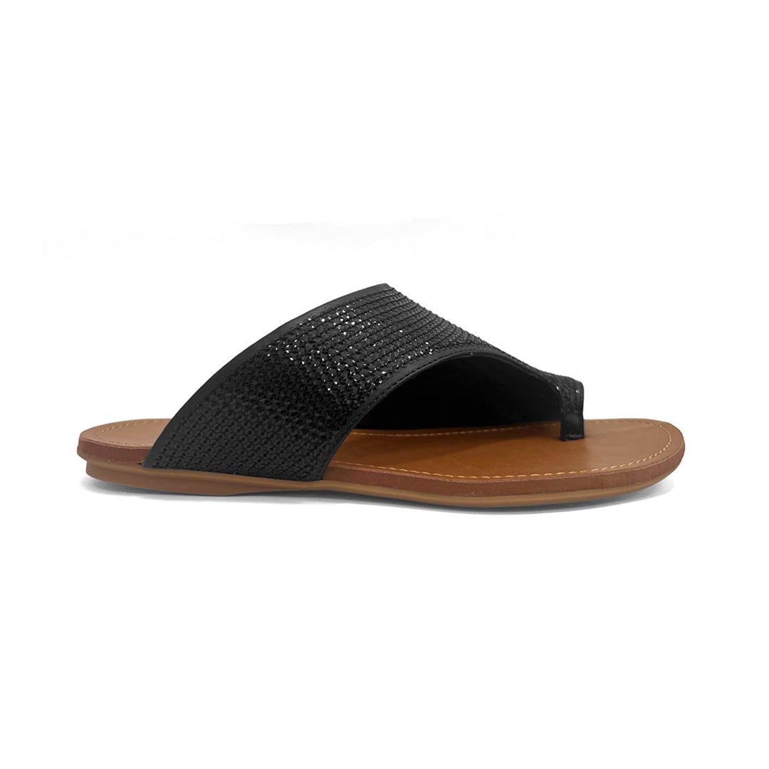 Chinelo Valentina Rasteira Feminino 23068 Preto Chinelo Valentina Rasteira Feminino 23068 Preto