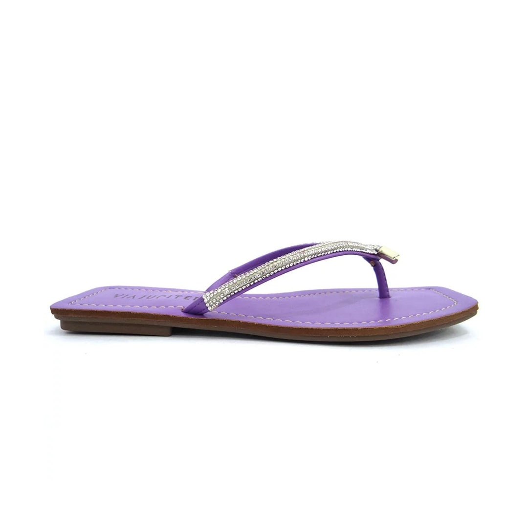 Chinelo Via Júpiter Rasteira 8659 Iris