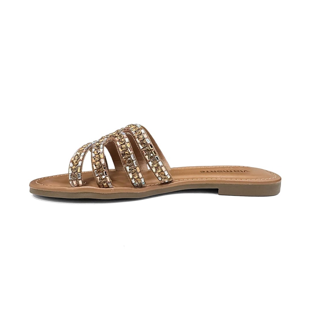 Chinelo Via Marte Rasteira 308-006-01 Noz Pecan Chinelo Via Marte Rasteira 308-006-01 Noz Pecan