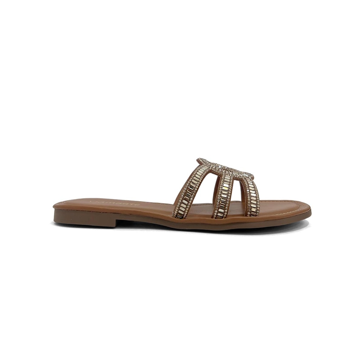 Chinelo Via Marte Rasteira Gáspea 308-003-01 Macchiato Chinelo Via Marte Rasteira Gáspea 308-003-01 Macchiato