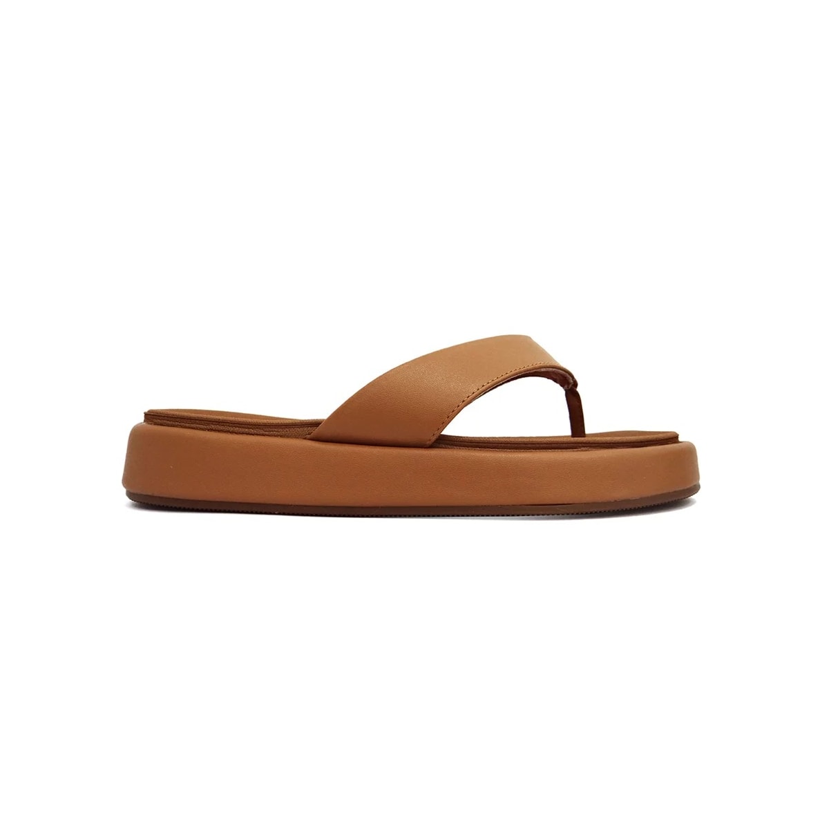 Chinelo Vizzano Flatform Feminino 6506.100 Camel Chinelo Vizzano Flatform Feminino 6506.100 Camel