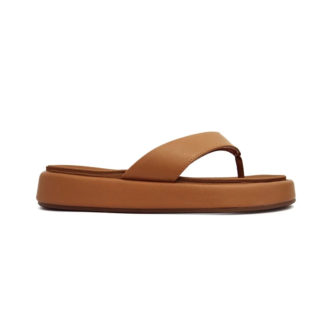 Chinelo Vizzano Flatform Feminino 6506.100 Camel
