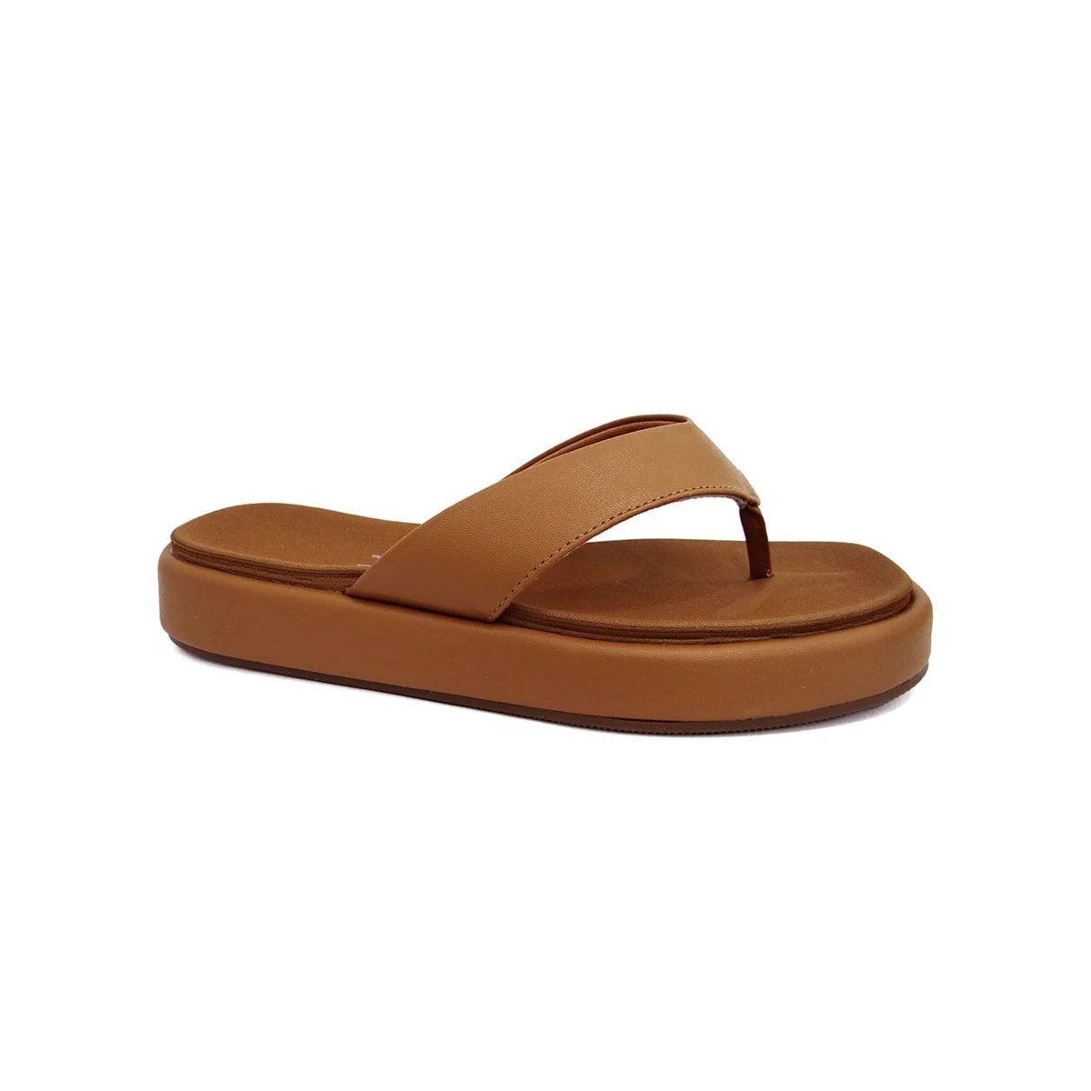 Chinelo Vizzano Flatform Feminino 6506.100 Camel Chinelo Vizzano Flatform Feminino 6506.100 Camel
