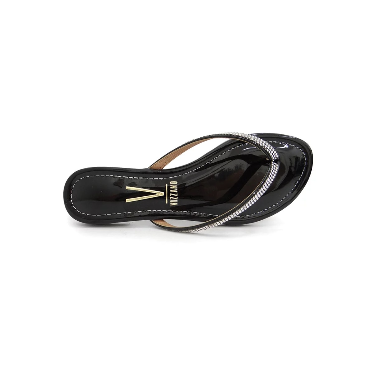 Chinelo Vizzano Rasteira 6371.300 Preto Chinelo Vizzano Rasteira 6371.300 Preto