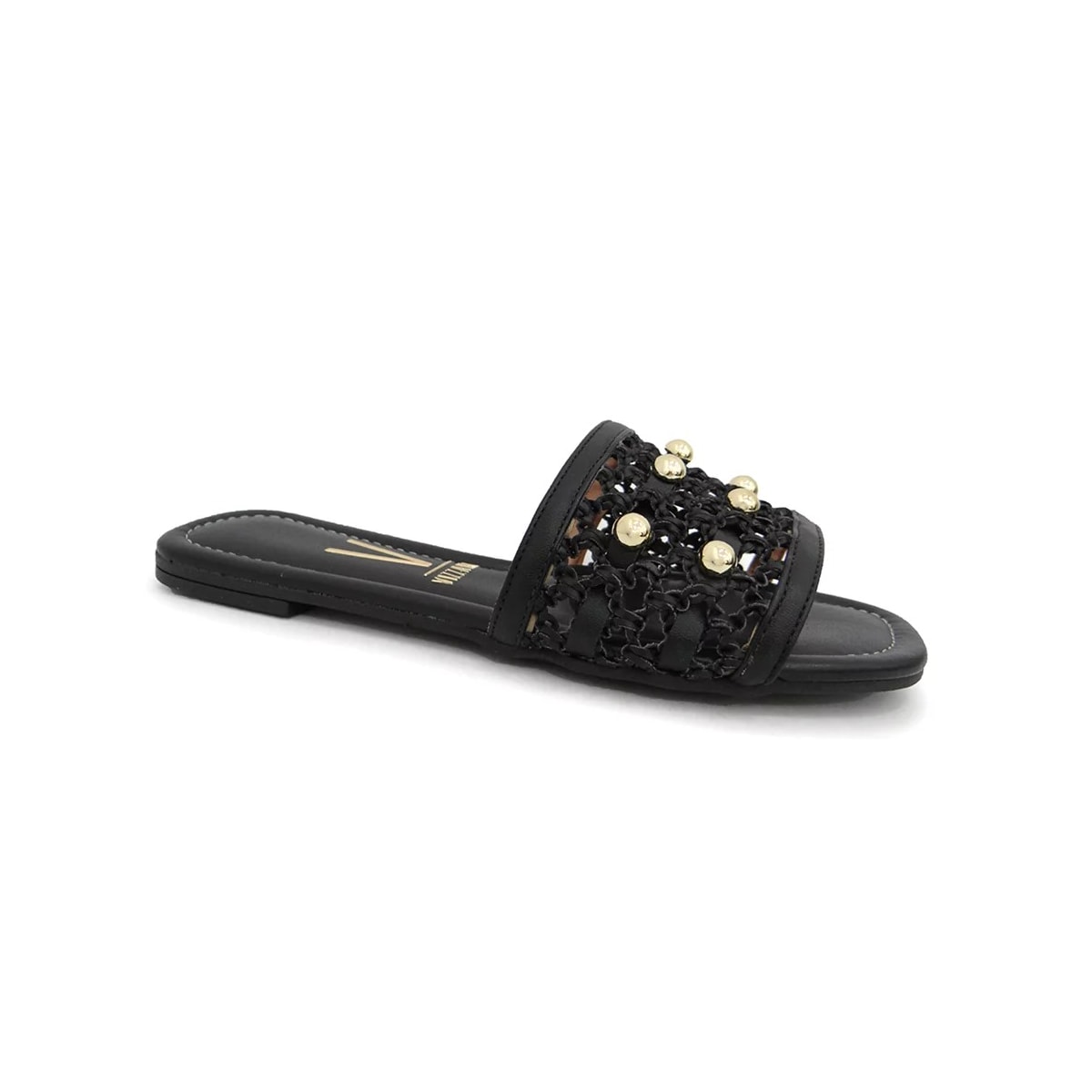 Chinelo Vizzano Rasteira 6374.325 Preto Chinelo Vizzano Rasteira 6374.325 Preto