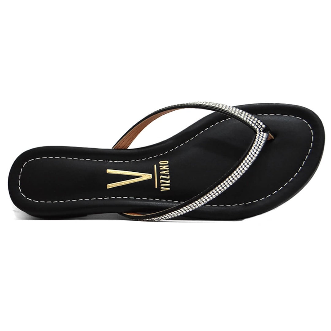 Chinelo Vizzano Rasteira De Dedo 6371.300 - 1 Preto