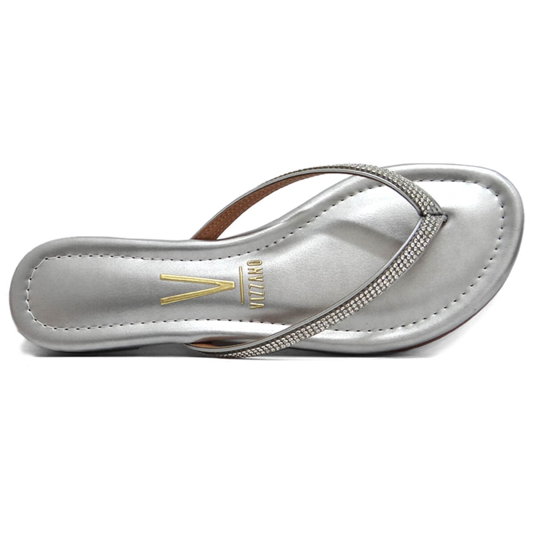 Chinelo Vizzano Rasteira De Dedo 6371.300 - 2 Prata