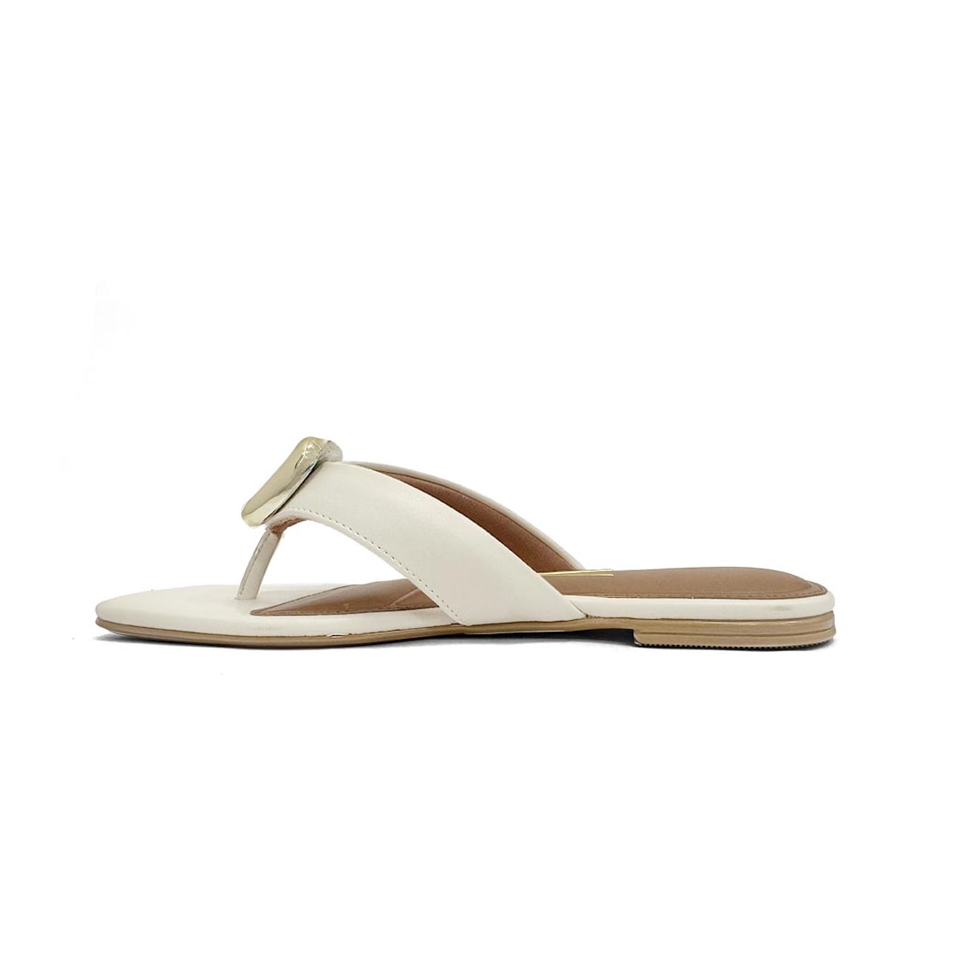 Chinelo Vizzano Rasteira De Dedo 6513.217 Branco Off