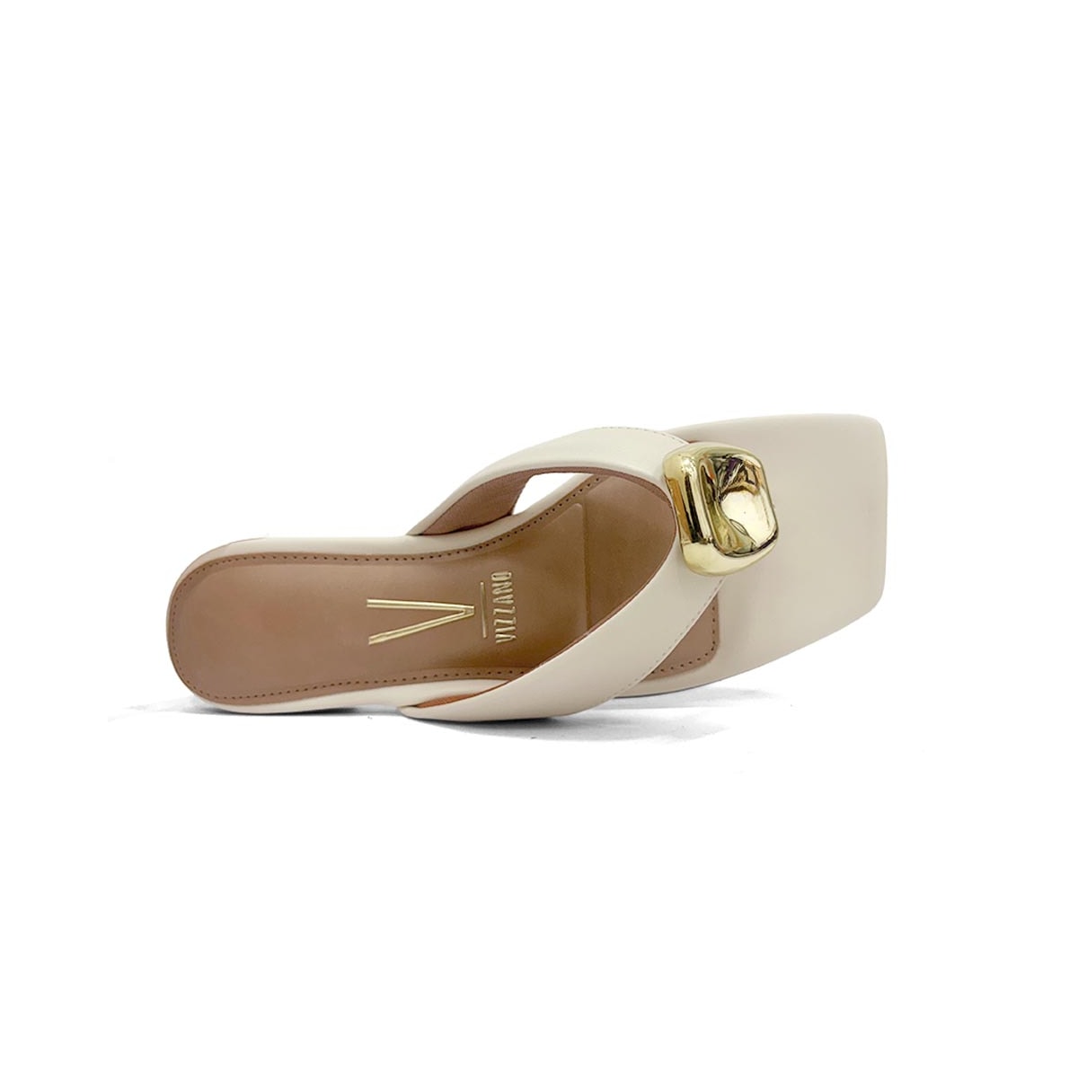Chinelo Vizzano Rasteira De Dedo 6513.217 Branco Off