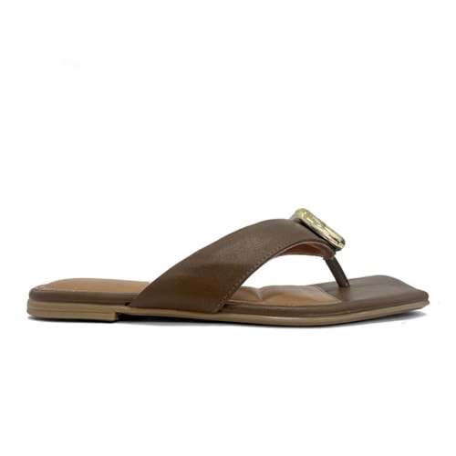 Detalhe - Chinelo Vizzano Rasteira De Dedo 6513.217 Capuccino