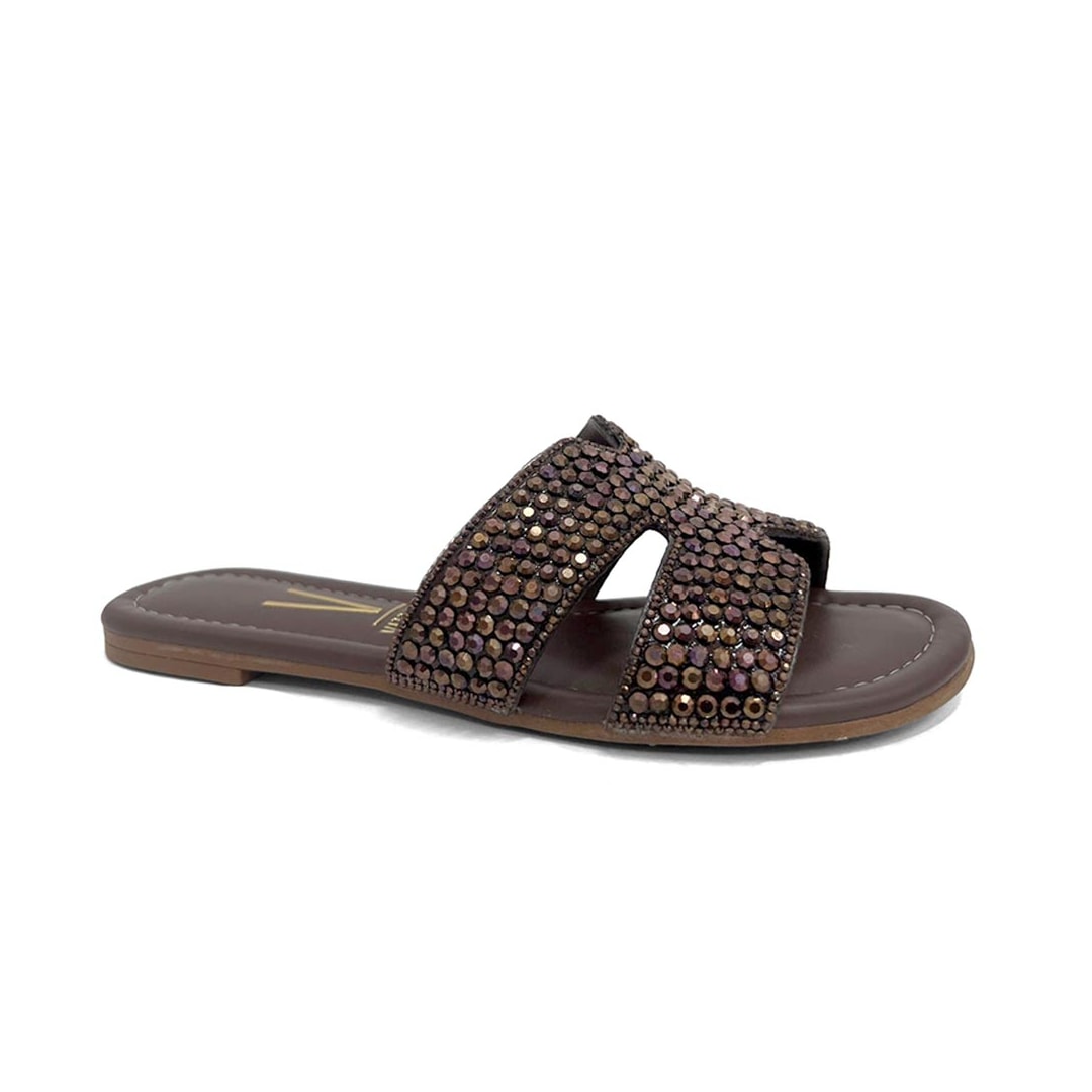 Chinelo Vizzano Rasteira Gaspea 6371.1005 Chocolate