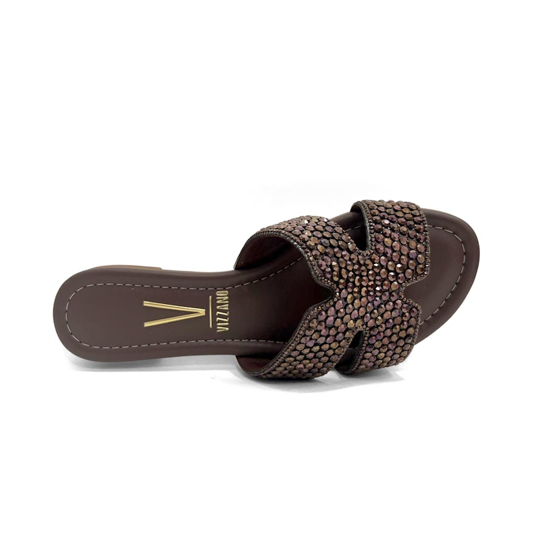 Chinelo Vizzano Rasteira Gaspea 6371.1005 Chocolate