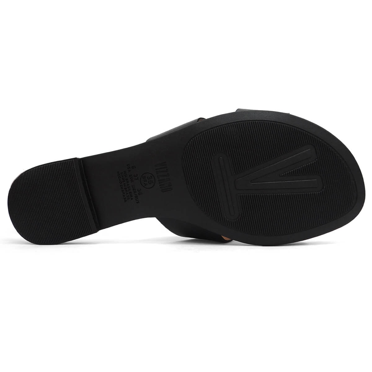 Chinelo Vizzano Rasteira Gaspea 6371.367 Preto Chinelo Vizzano Rasteira Gaspea 6371.367 Preto