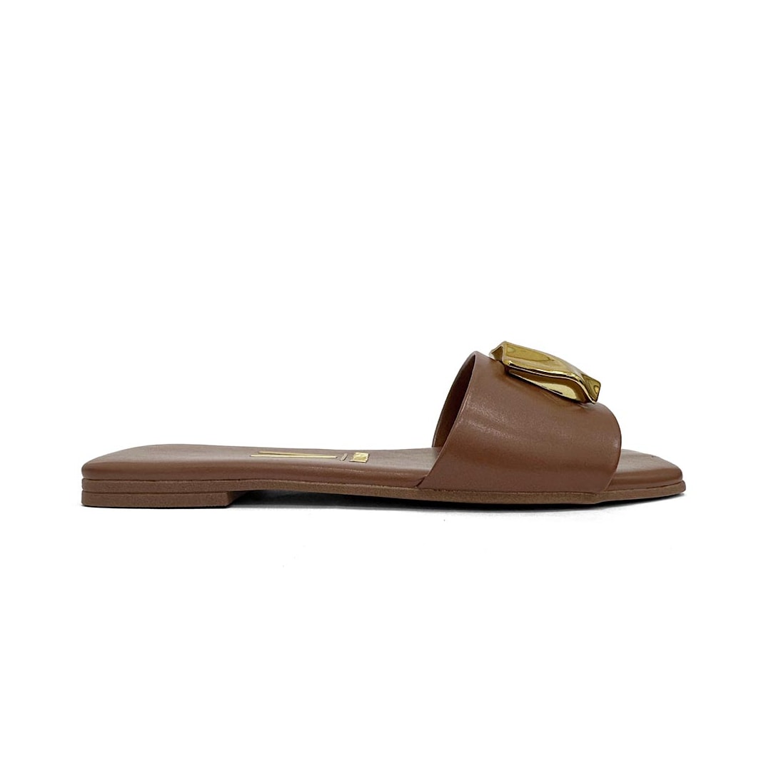 Chinelo Vizzano Rasteira Gáspea 6553.100 Mocca