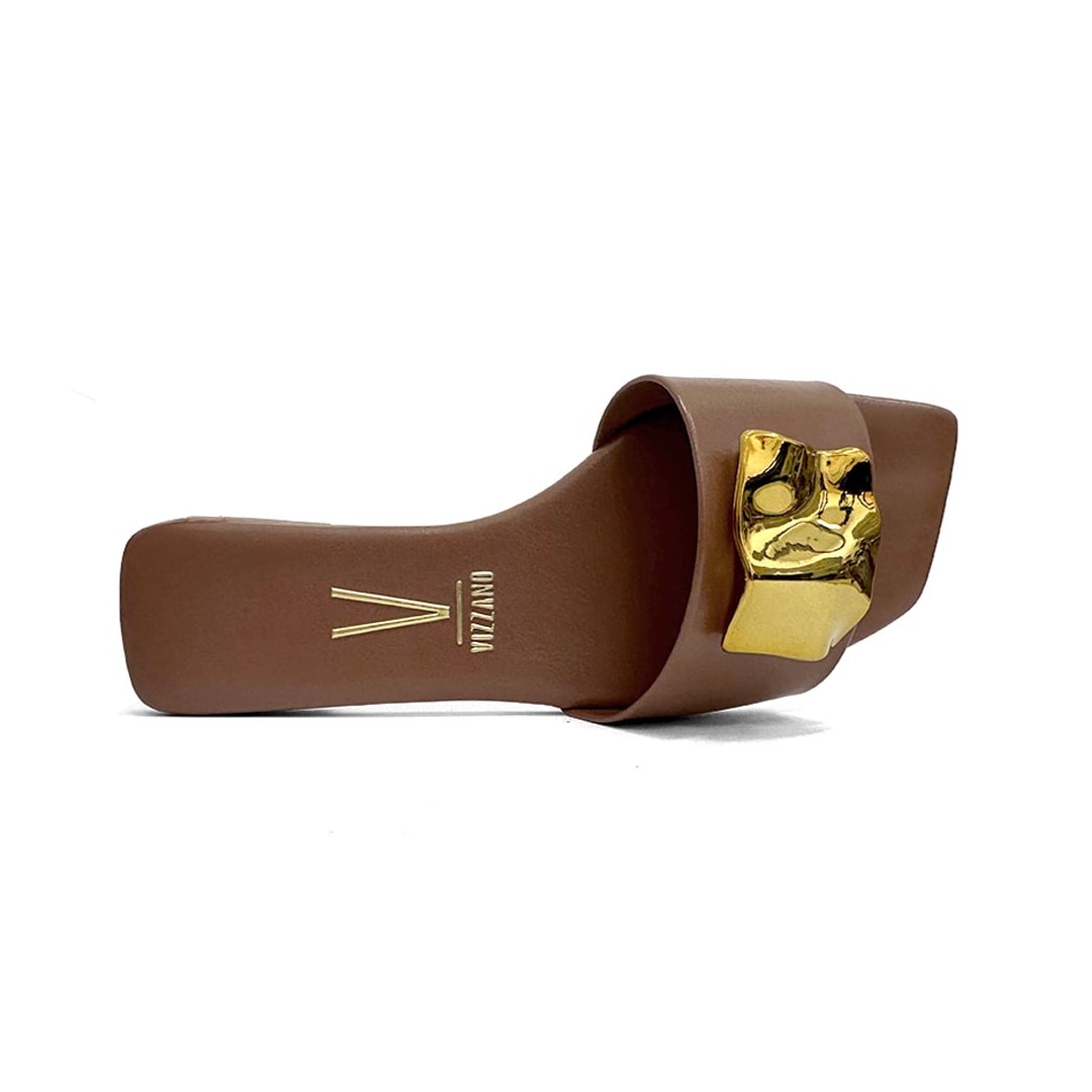 Chinelo Vizzano Rasteira Gáspea 6553.100 Mocca