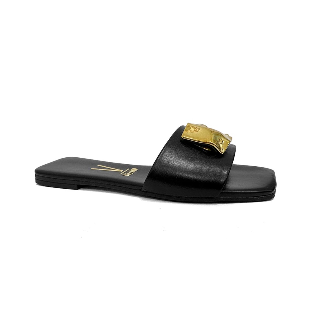 Chinelo Vizzano Rasteira Gáspea 6553.100 Preto