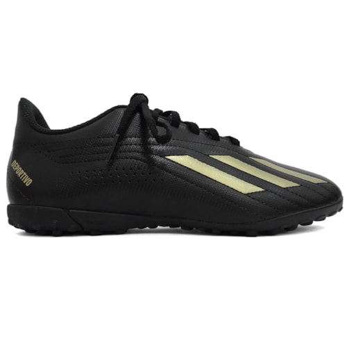 Detalhe - Chuteira Adidas Society Deportivo II TF IV1761 Preto