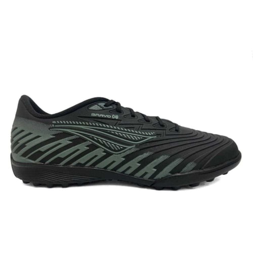 Detalhe - Chuteira Penalty Society Bravo Y-3.0 (01) Preto/Chumbo