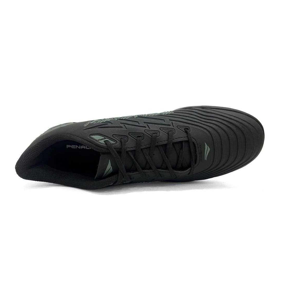 Chuteira Penalty Society Bravo Y-3.0 (01) Preto/Chumbo