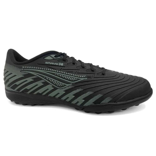 Chuteira Penalty Society Bravo Y-3.0 (01) Preto/Chumbo