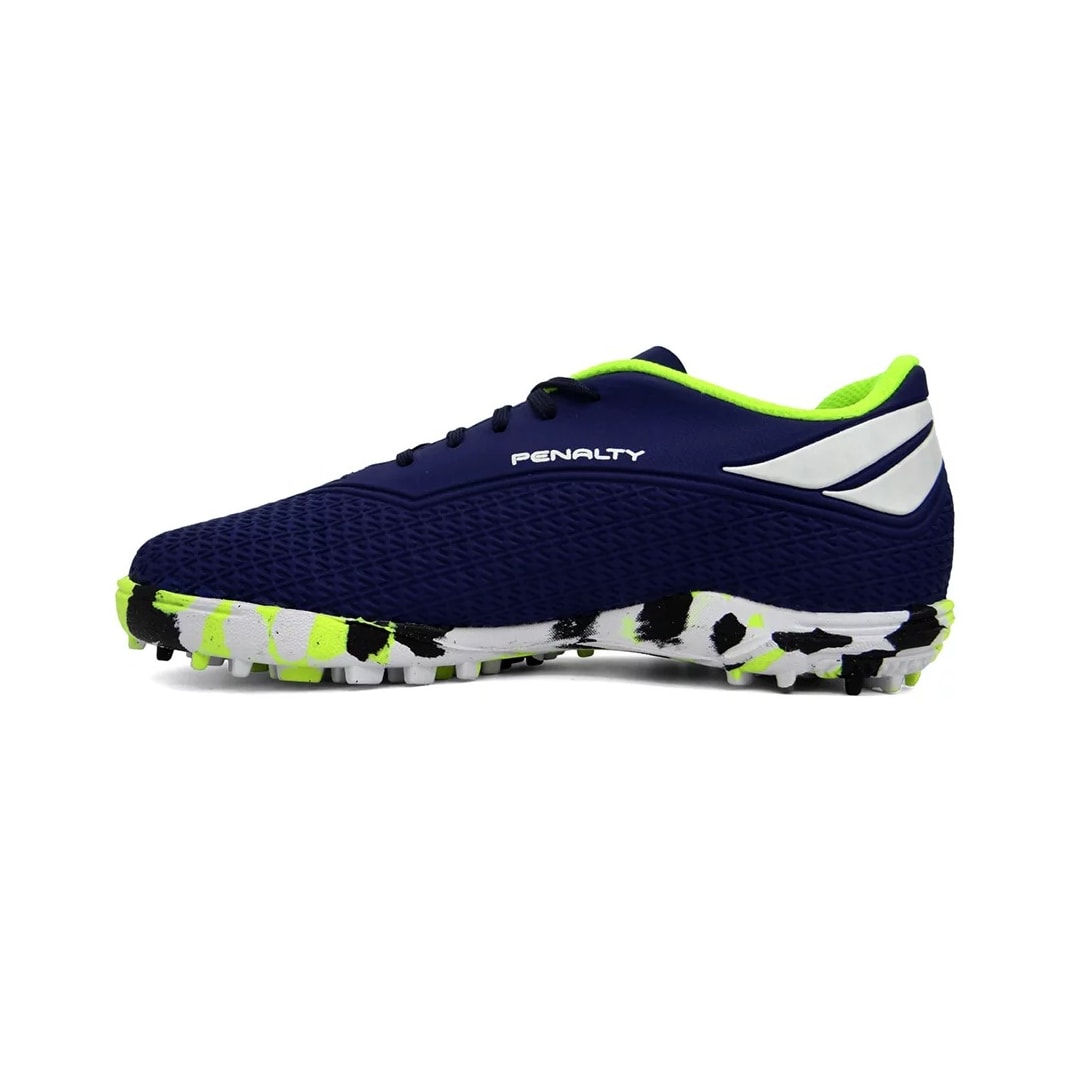 Chuteira Penalty Society Furia Y-2 Marinho/Branco/Amare Chuteira Penalty Society Furia Y-2 Marinho/Branco/Amare