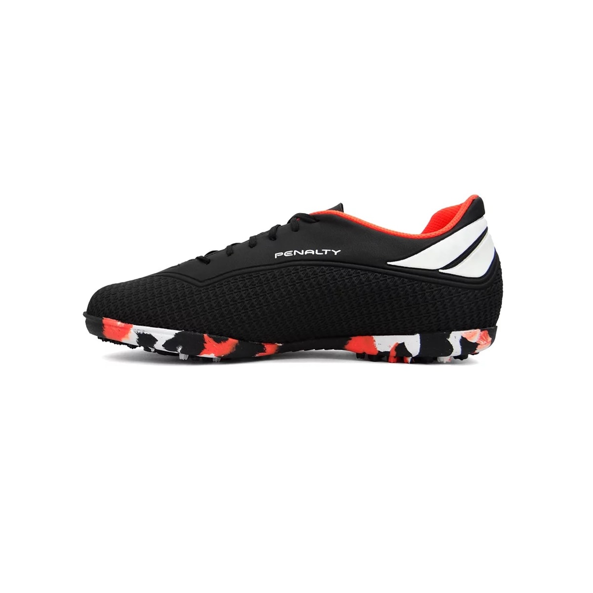 Chuteira Penalty Society Furia Y-2 Preto/Branco/Coral Chuteira Penalty Society Furia Y-2 Preto/Branco/Coral
