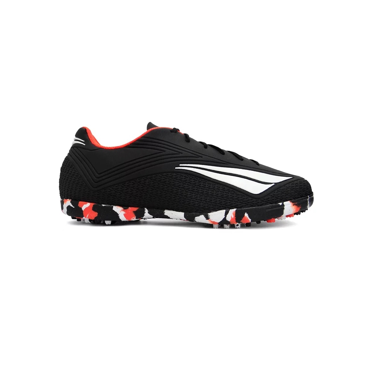 Chuteira Penalty Society Furia Y-2 Preto/Branco/Coral Chuteira Penalty Society Furia Y-2 Preto/Branco/Coral