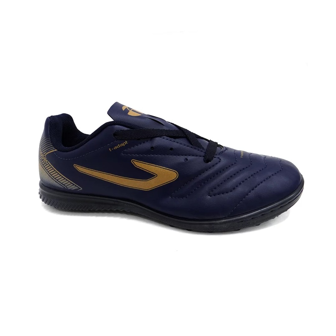 Chuteira Topper Society Cup Vii Tp0487 Marinho/Ouro