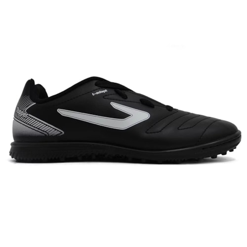 Detalhe - Chuteira Topper Society Cup Vii Tp0487 Preto/Branco
