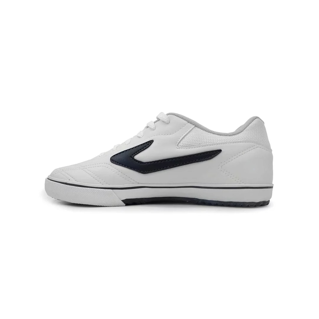 ChuteiraTopper Futsal Dominator III Branco/Azul/Marinho ChuteiraTopper Futsal Dominator III Branco/Azul/Marinho