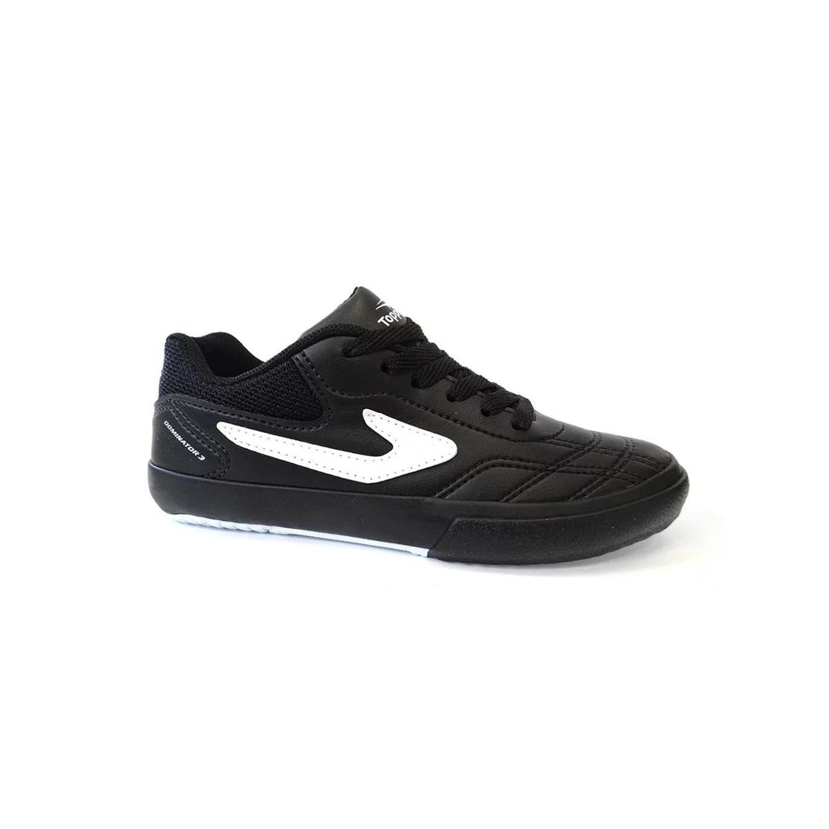 ChuteiraTopper Futsal Dominator III Preto/Branco ChuteiraTopper Futsal Dominator III Preto/Branco
