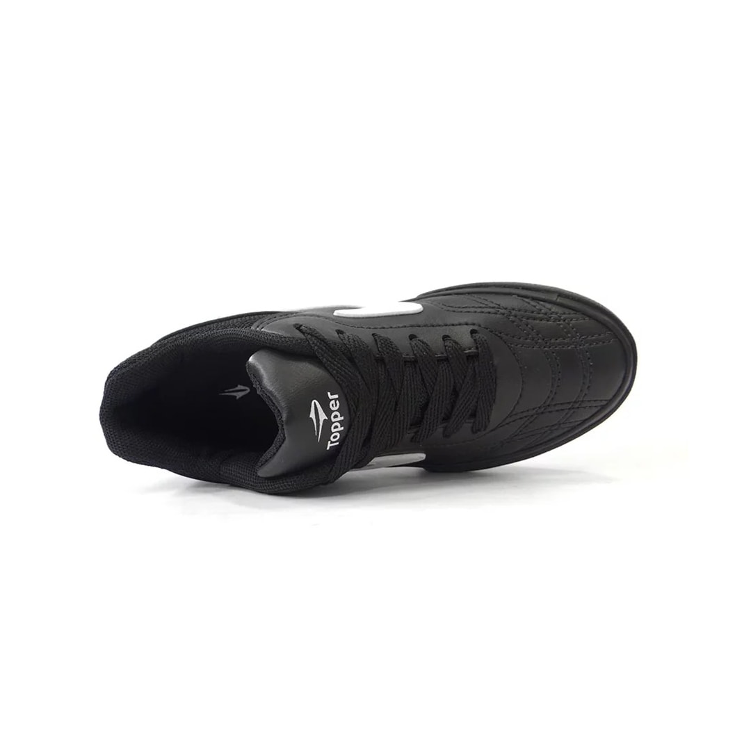 ChuteiraTopper Futsal Dominator III Preto/Branco ChuteiraTopper Futsal Dominator III Preto/Branco