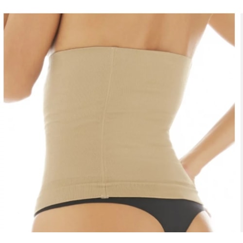 Detalhe - Cinta Zee Rucci Modeladora Sem Costura Zr0805-002 Bege