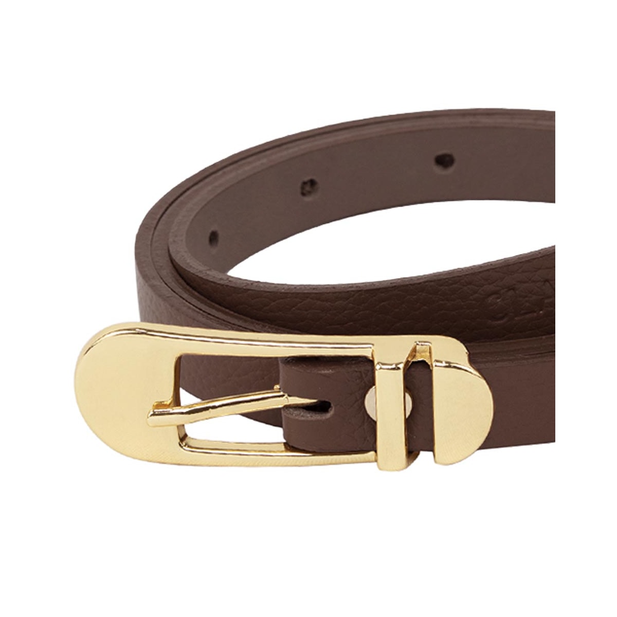 Cinto Classe Feminino Fino De Couro Cf165 Chocolate Cinto Classe Feminino Fino De Couro Cf165 Chocolate